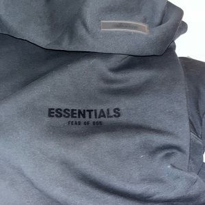 MENS ESSENTIALS HOODIE sz large - BRAND NEW NEVER WORN